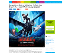 Win a How To Train Your Dragon: The Hidden World movie prize pack