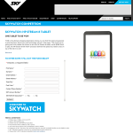 Win a HP Stream 8 Tablet - Sky TV