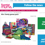 Win a huge Family Game Week prize pack valued at $560