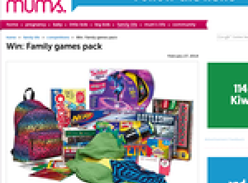 Win a huge Family Game Week prize pack valued at $560