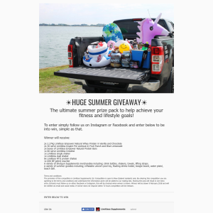 Win a Huge Summer Giveaway
