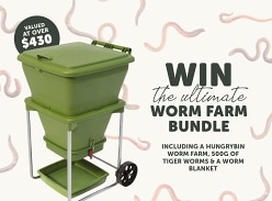 Win a Hungybin Worm Farm