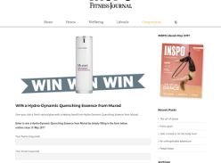 Win a Hydro-Dynamic Quenching Essence from Murad