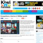 Win a Interiors 2 1000pc puzzle