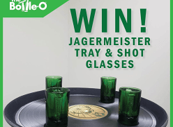 Win a Jagermeister Tray and Shot Glasses Set