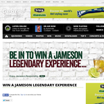 Win a Jameson Legendary Experience