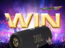 Win a JBL Charge 5 – Tomorrowland Limited Edition Speakers