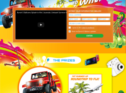Win a Jeep Wrangler vehicle, a Trip to Fiji plus more