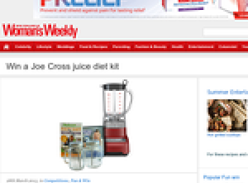 Win a Joe Cross juice diet kit