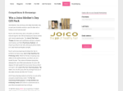 Win a Joico Mother's Day Gift Pack