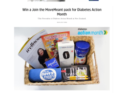 Win a Join the MoveMeant pack for Diabetes Action Month