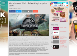 Win a Jurassic World: Fallen Kingdom prize pack