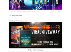 Win a Kindle Fire and ANY Mystery Book You Want