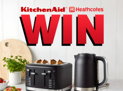 Win a KitchenAid Matte Black Kettle and Toaster Set