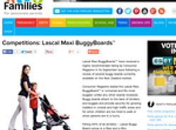 Win a Lascal Maxi BuggyBoards