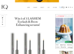 Win a Lashem Eyelash & Brow Enhancing serum