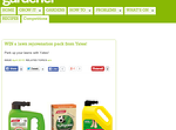 Win a lawn rejuvenation pack from Yates!