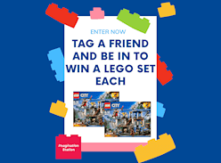 Win a LEGO City Mountain Police Headquarters Set