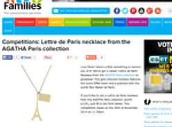 Win a Lettre de Paris necklace