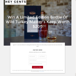 Win A Limited Edition Bottle Of Wild Turkey Master's Keep