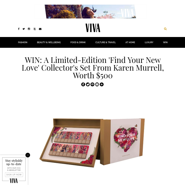 Win a Limited-Edition ‘Find Your New Love’ Collector’s Set from Karen Murrell
