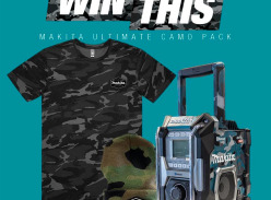Win a limited edition Makita Camo Prize Pack