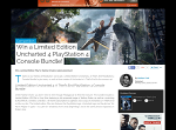 Win a Limited Edition Uncharted 4 PlayStation 4 Console Bundle!