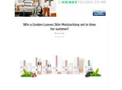 Win a Linden Leaves Skin Moisturising set in time for summer!