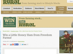 Win a Little Honey Ham from Freedom Farms!