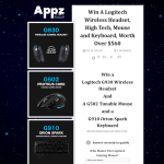Win A Logitech Wireless Headset, High Tech, Mouse and Keyboard, Worth Over $560