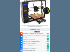 Win a Lulzbot Taz 6 3D Printer