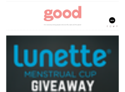 Win a Lunette menstral cup