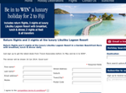 Win a Luxury Holiday for 2 to Fiji