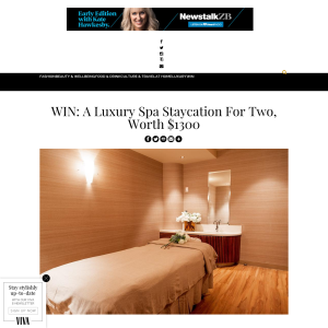 Win A Luxury Spa Staycation For Two, Worth $1300