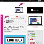 Win a MacBook Air And an iPad