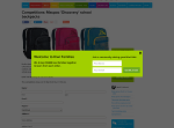 Win a Macpac 'Discovery' school backpacks