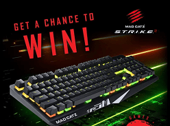 Win a Mad Catz Strike 2 Keyboard