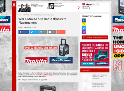Win a Makita Site Radio