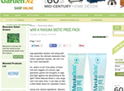 Win a Manuka Biotic Prize Pack