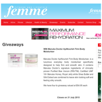 Win a Manuka Doctor ApiNourish Firm Body Moisturiser