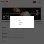 Win a Marmot Camping Pack 