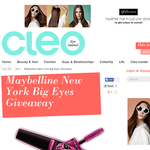Win a Maybelline New York Big Eyes Mascara