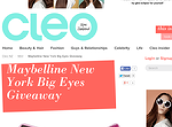Win a Maybelline New York Big Eyes Mascara