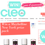 Win a Maybelline New York prize pack