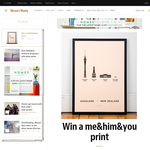 Win a me&him&you print