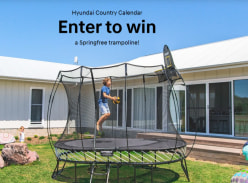 Win a Medium Oval Springfree Trampoline