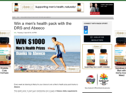 Win a men's health pack with the DRS and Abeeco