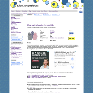 Win a merino hoodies for your kids - Kiwi Competitions