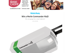 Win a Merlin Commander MyQ