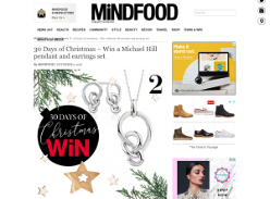Win a Michael Hill pendant and earrings set
